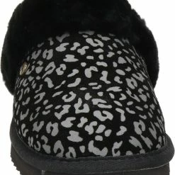 Warmbat Collie Dames Sloffen - Print Leopard Black - Maat 42 -dames-schoenen Verkoop 550x660 3