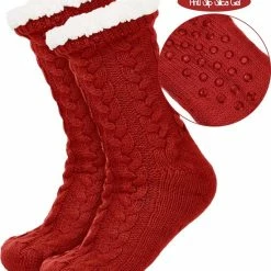 JAXY Huissokken - Huissokken Dames En Heren - Verwarmde Sokken - Anti Slip Sokken - Fleece Sokken - Dikke Sokken - Fluffy Sokken - Slofsokken - Warme Sokken - Bedsokken - Gevoerde Sokken - Winter Sokken - 2 Paar - Rood En Petrol 11 JAXY Huissokken - Huissokken Dames En Heren - Verwarmde Sokken - Anti Slip Sokken - Fleece Sokken - Dikke Sokken - Fluffy Sokken - Slofsokken - Warme Sokken - Bedsokken - Gevoerde Sokken - Winter Sokken - 2 Paar - Rood En Petrol -dames-schoenen Verkoop 550x662 1