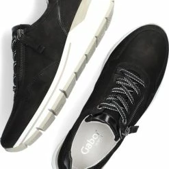 Gabor 587 Lage Sneakers - Dames - Zwart - Maat 40 -dames-schoenen Verkoop 550x664 6