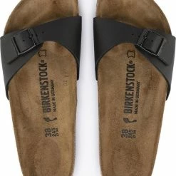 Birkenstock Madrid Dames Slippers Small Fit - Black - Maat 42 -dames-schoenen Verkoop 550x665 5