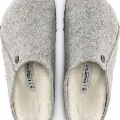 Birkenstock Zermatt Narrow Filz Shearling Cozy Home Dames Pantoffels - Light Grey - Maat 41 -dames-schoenen Verkoop 550x667 5