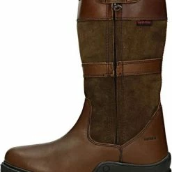 Horka Outdoorlaarzen York Halfhoog Leer/suède Bruin Maat 40