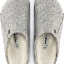Birkenstock Sloffen - Maat 44 - Unisex - Licht Grijs -dames-schoenen Verkoop 550x668