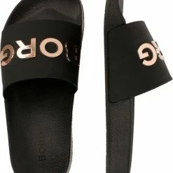 Björn Borg Slippers - Maat 39 - Vrouwen - Zwart - Goud (Rosé) -dames-schoenen Verkoop 550x669 1