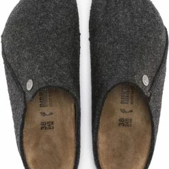 Birkenstock Zermatt Standard WZ Narrow Dames Sloffen - Antrachite - Maat 36 -dames-schoenen Verkoop 550x673 6