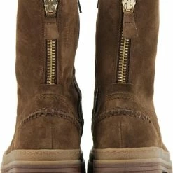 Gabor Enkellaarsjes Dames / Laarzen / Damesschoenen - Suède - 71.773 - Bruin - Maat 40 -dames-schoenen Verkoop 550x676 3