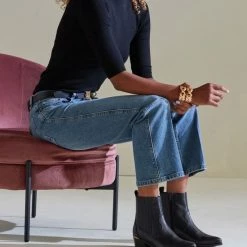 Lina Locchi Enkellaarsjes Dames / Laarzen / Damesschoenen - Leer - L1151 - Zwart - Maat 37 12 Lina Locchi Enkellaarsjes Dames / Laarzen / Damesschoenen - Leer - L1151 - Zwart - Maat 37 -dames-schoenen Verkoop 550x681