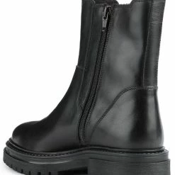 Geox Zwarte Korte Laars -dames-schoenen Verkoop 550x684 3