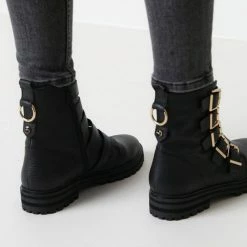 Mexx Bikerboot Dido Zwart - Dames - Maat 41 -dames-schoenen Verkoop 550x687 16