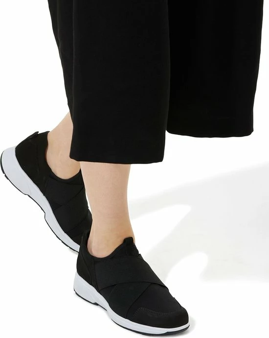 Xsensible Vrouwen Suède Lage Sneakers / Damesschoenen 30211.1 - Zwart - Maat 39 6 Xsensible Vrouwen Suède Lage Sneakers / Damesschoenen 30211.1 - Zwart - Maat 39 - Afbeelding 6