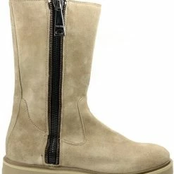 VIA VAI Alexis Macc Biker Boots - Beige - Maat 37 -dames-schoenen Verkoop 550x693 2