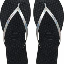 Havaianas You Metallic Unisex Slippers - New Graphite - Maat 39/40