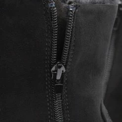 Landrover Zwarte Enkellaars Gevoerd - Maat 38 -dames-schoenen Verkoop 550x699 5