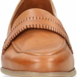 No Stress - Dames - Cognac Leren Loafers - Maat 39 -dames-schoenen Verkoop 550x700 2