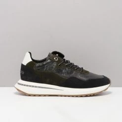 Floris Van Bommel 85351 Lage Sneakers - Leren Sneaker - Dames - Groen - Maat 41 -dames-schoenen Verkoop 550x707 12