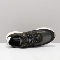 Floris Van Bommel 85351 Lage Sneakers - Leren Sneaker - Dames - Groen - Maat 41 -dames-schoenen Verkoop 550x707 13