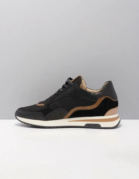 VIA VAI Nora Sooth Sneakers - Zwart - Maat 41 4 VIA VAI Nora Sooth Sneakers - Zwart - Maat 41 - Afbeelding 4