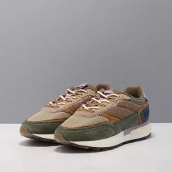 HOFF Sneakers Dames - Lage Sneakers / Damesschoenen - Suède - Goa - Groen Combi - Maat 41 -dames-schoenen Verkoop 550x707 32