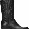 Sacha - Dames - Zwarte Cowboylaarzen Met Sierstiksels - Maat 40