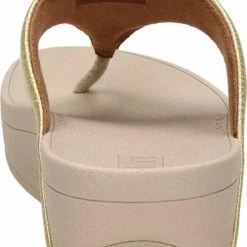 Fitflop Slippers - Maat 39 - Vrouwen - Geel/beige -dames-schoenen Verkoop 550x710