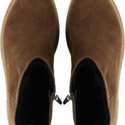 Gabor Enkellaarsjes Dames / Laarzen / Damesschoenen - Suède - 71.773 - Bruin - Maat 40 -dames-schoenen Verkoop 550x711 1