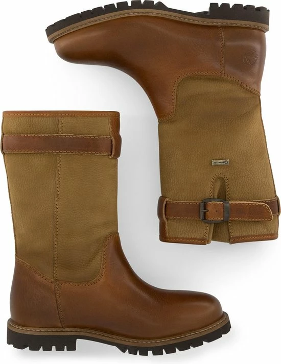 Travelin' Konstanz Dames - Leren Outdoorlaarzen - Waterdicht En Ademend - Laars - Cognac Leer - Maat 37 11 Travelin' Konstanz Dames - Leren Outdoorlaarzen - Waterdicht En Ademend - Laars - Cognac Leer - Maat 37 - Afbeelding 11