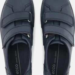 Ecco Soft 2.0 Sneakers Blauw Leer - Dames - Maat 39 -dames-schoenen Verkoop 550x715