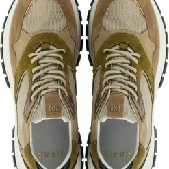 Red-Rag Red Rag Sneakers Dames - Lage Sneakers / Damesschoenen - Leer - 76858 - Beige Combi - Maat 40 -dames-schoenen Verkoop 550x716 4