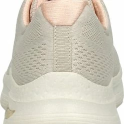 Skechers Arch Fit - Big Appeal Dames Sneakers - Natural/Coral - Maat 37 -dames-schoenen Verkoop 550x727 3