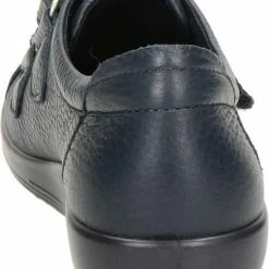 Ecco Soft 2.0 Sneakers Blauw Leer - Dames - Maat 39 -dames-schoenen Verkoop 550x731 3