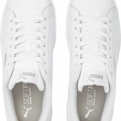 PUMA Vikky V3 Lthr Dames Sneakers - White/Silver - Maat 38.5 -dames-schoenen Verkoop 550x731 9