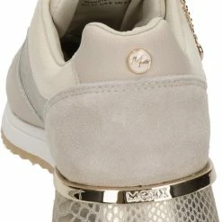 Mexx Dames Sneaker Fleur Beige / Goud -dames-schoenen Verkoop 550x732 1