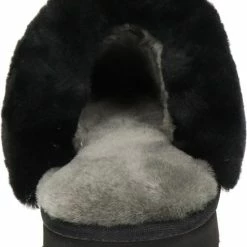 Warmbat Collie Dames Sloffen - Print Leopard Black - Maat 42 -dames-schoenen Verkoop 550x732 5