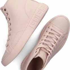 Guess - Maat 36 - Invyte Hoge Sneakers - Leren Sneaker - Dames - Roze -dames-schoenen Verkoop 550x734 5