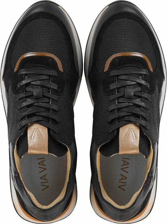 VIA VAI Nora Sooth Sneakers - Zwart - Maat 41 17 VIA VAI Nora Sooth Sneakers - Zwart - Maat 41 - Afbeelding 17
