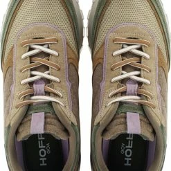 HOFF Sneakers Dames - Lage Sneakers / Damesschoenen - Suède - Goa - Groen Combi - Maat 41 -dames-schoenen Verkoop 550x738 4
