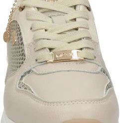 Mexx Dames Sneaker Fleur Beige / Goud -dames-schoenen Verkoop 550x739