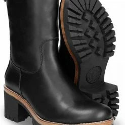 Panama Jack Piola B42 Zwart - Dames Laars - Maat 38 -dames-schoenen Verkoop 550x742