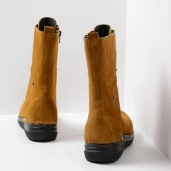 Wolky Veterschoenen Zigzag Donker Oker Suede 15 Wolky Veterschoenen Zigzag Donker Oker Suede -dames-schoenen Verkoop 550x745 4
