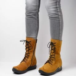 Wolky Veterschoenen Zigzag Donker Oker Suede 19 Wolky Veterschoenen Zigzag Donker Oker Suede -dames-schoenen Verkoop 550x745 8