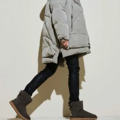 UGG Enkellaarsjes Dames / Laarzen / Damesschoenen - Suède - 1016501 - Groen - Maat 41 -dames-schoenen Verkoop 550x749 3