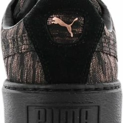 Puma Basket Platform VR 364092-02 Dames Sneaker Sportschoenen Schoenen Zwart - Maat EU 39 UK 6 -dames-schoenen Verkoop 550x754 1