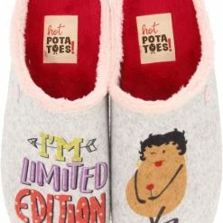 Hot Potatoes Dundalk Sloffen Dames - Grijs - Maat 41 8 Hot Potatoes Dundalk Sloffen Dames - Grijs - Maat 41 -dames-schoenen Verkoop 550x755 1