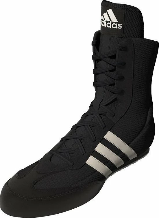 Adidas Boksschoenen Box Hog 2.0 - Extra Lange Tong - Zwart/Wit - 41 1/3 2 Adidas Boksschoenen Box Hog 2.0 - Extra Lange Tong - Zwart/Wit - 41 1/3 - Afbeelding 2