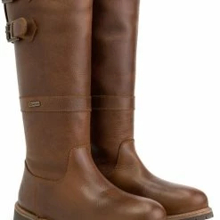 Travelin' Alaska Dames Outdoor Laarzen - Vibram Zool - Waterdicht - Gevoerd - Cognac Bruin Leer - Maat 37 -dames-schoenen Verkoop 550x757 5
