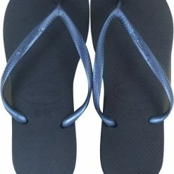 Havaianas Slim Dames Slippers - Navy Blue - Maat 41/42 -dames-schoenen Verkoop 550x767