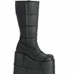 Demonia Plateau Laarzen -44 Shoes- STACK-301 US 11 Zwart