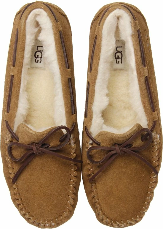 UGG Pantoffels Dames Sloffen / Instappers - Wol - Harde Zool - Dichte Hiel - 1107949 - Cognac - Maat 36 9 UGG Pantoffels Dames Sloffen / Instappers - Wol - Harde Zool - Dichte Hiel - 1107949 - Cognac - Maat 36 - Afbeelding 9