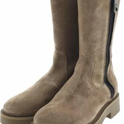VIA VAI Alexis Macc Biker Boots - Beige - Maat 37 -dames-schoenen Verkoop 550x771 4