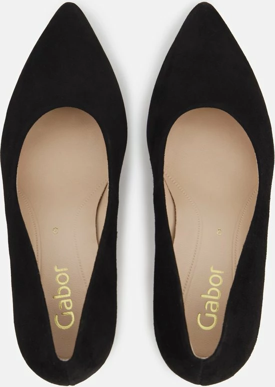 Gabor Pumps Zwart Suede - Dames - Maat 36.5 6 Gabor Pumps Zwart Suede - Dames - Maat 36.5 - Afbeelding 6